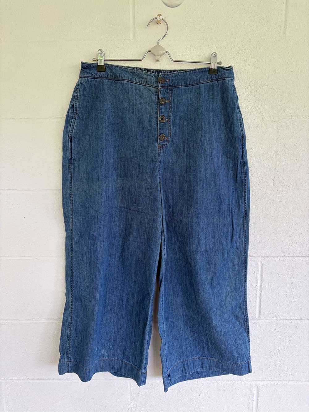 LC Lauren Conrad Wide-Leg Button-Fly Jeans